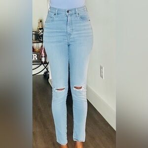 Mile high super skinny Levi jeans